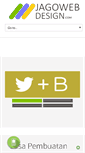 Mobile Screenshot of jagowebdesign.com